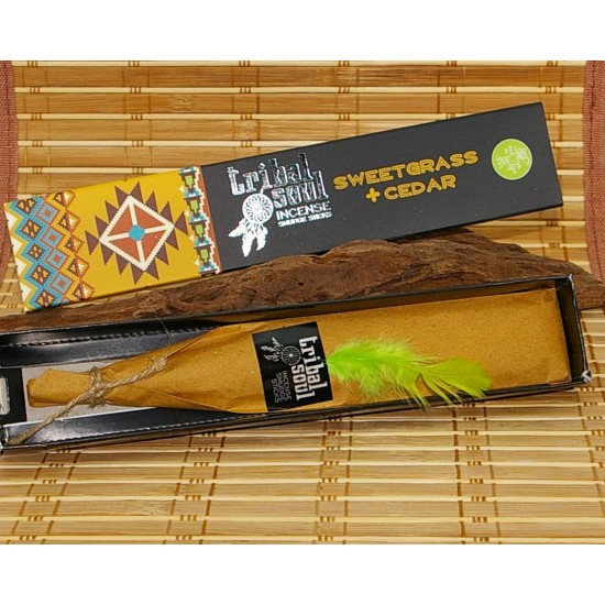 Tribal Soul Sweetgrass and Cedar incense smudge